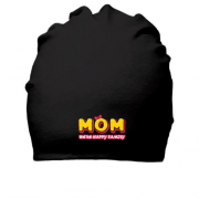 Хлопковая шапка Mom we`re happy family